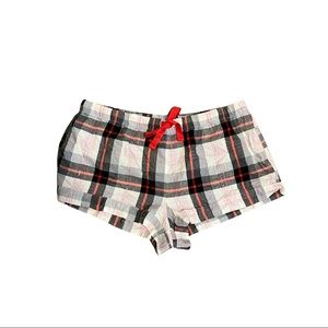 NWT Victoria’s Secret Plaid Sleep Shorts, Womens Size XL